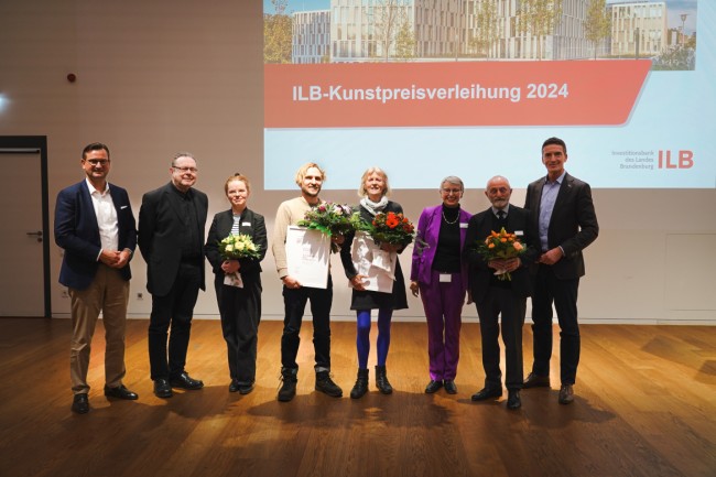 Personen der Siegerehrung Kunstpreis 2024